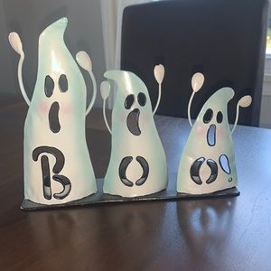 Halloween ghost themed tea light candle holder